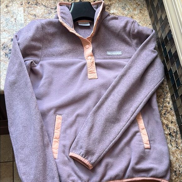 Columbia Purple Fleece Pullover - Picture 1 of 4